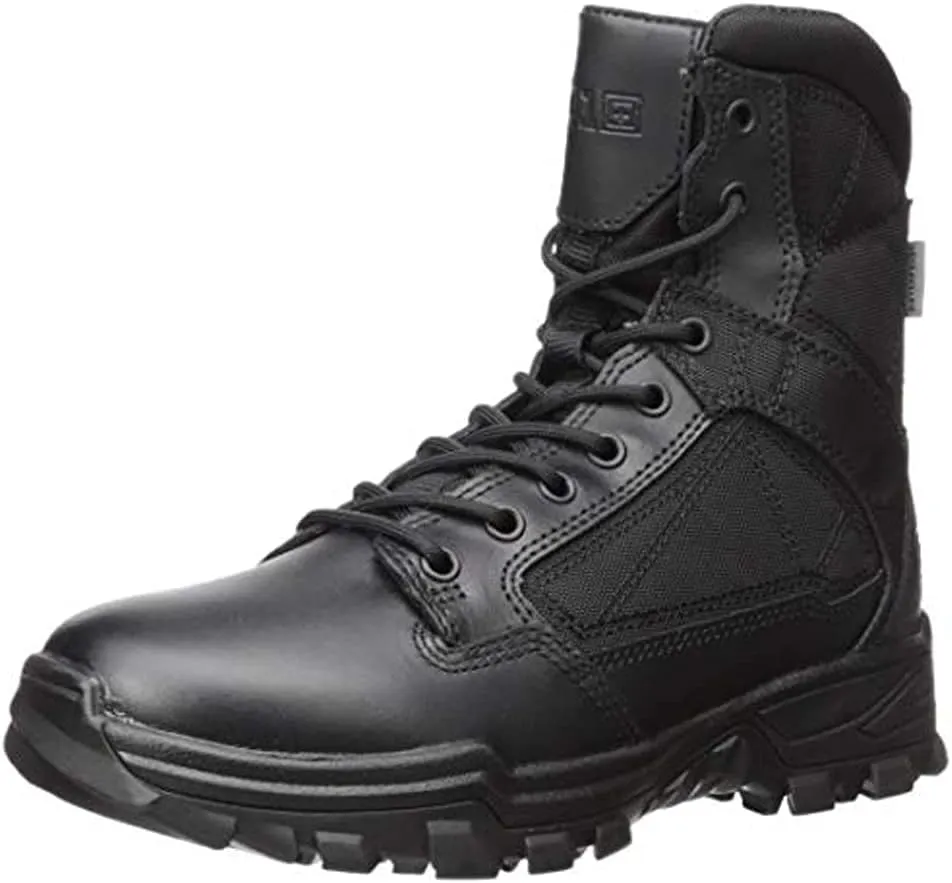 5.11 Men's Fast-Tac Waterproof 6" Tactical Hiking Boot Military, Black, Style 12388