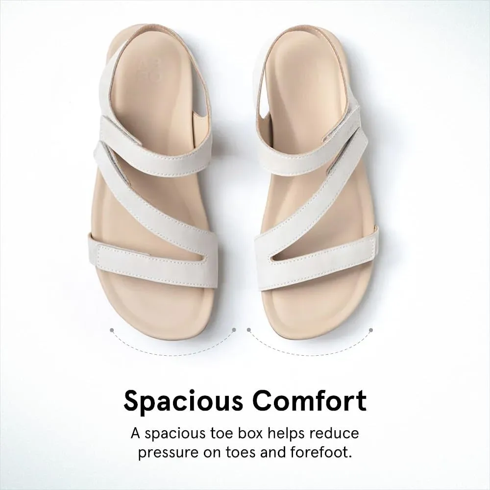 ABEO Oasis Women's Sandals | Metatarsal Support | Orthopedic Arch Support Comfort Sandals With Built-In Metatarsal Pads