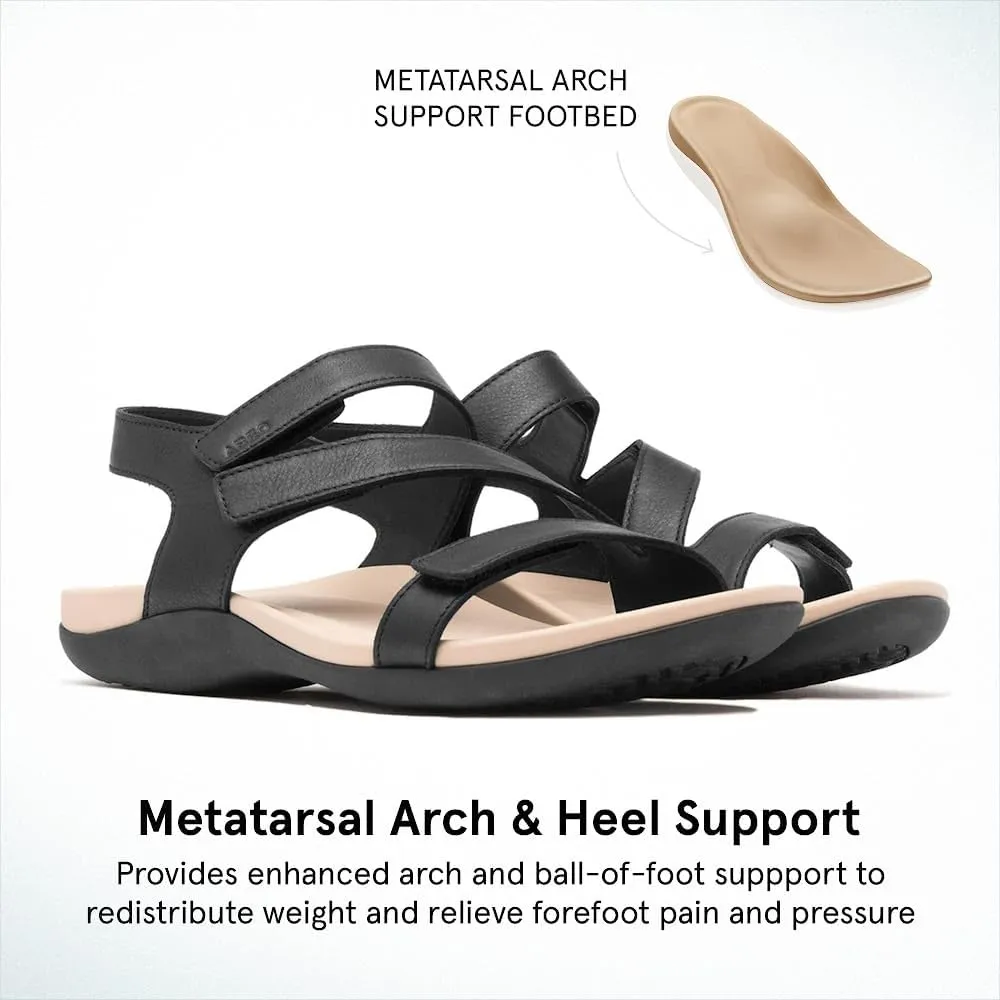 ABEO Oasis Women's Sandals | Metatarsal Support | Orthopedic Arch Support Comfort Sandals With Built-In Metatarsal Pads