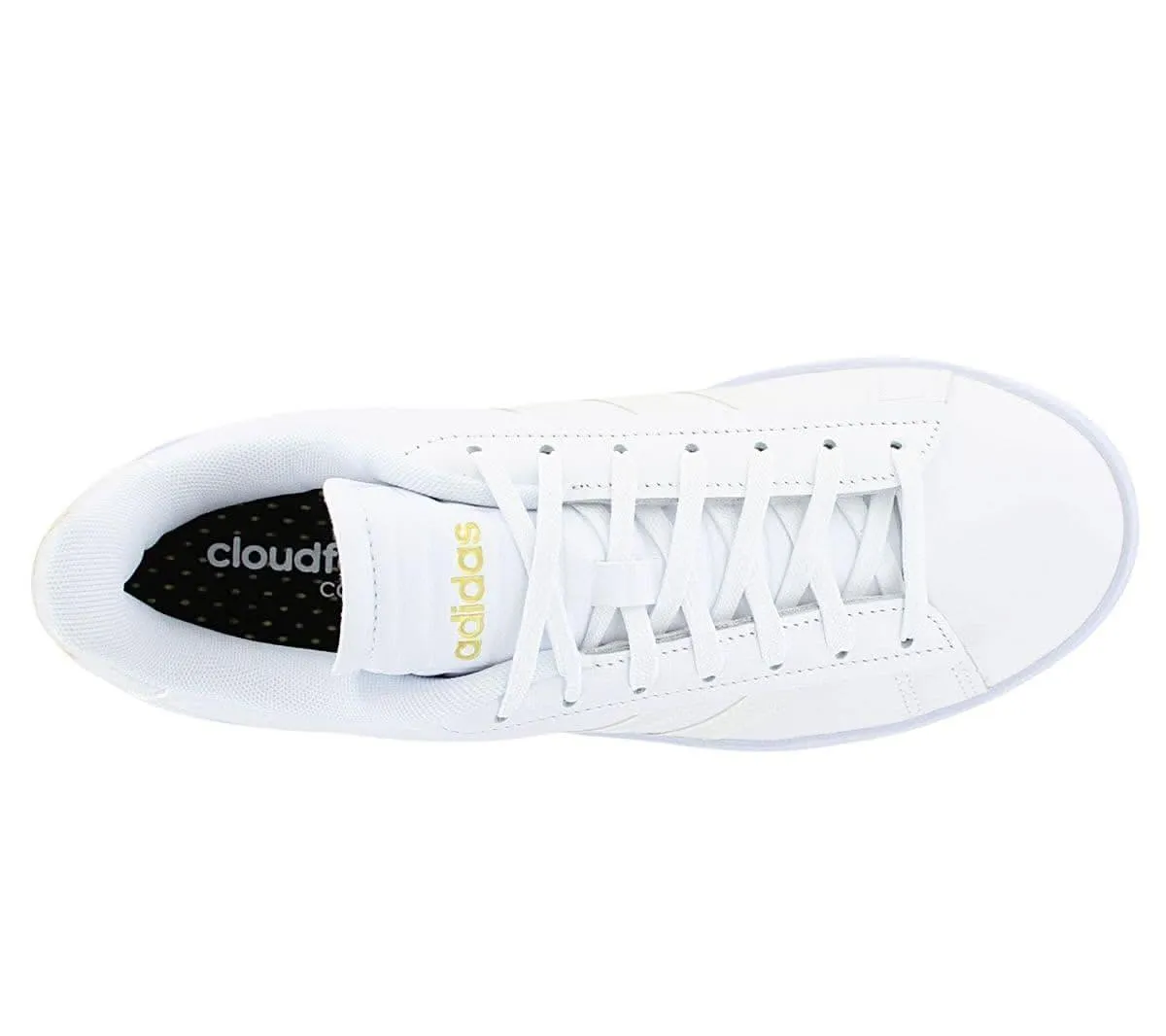 adidas Grand Court Alpha - Damen Sneakers Schuhe Weiß HQ6600