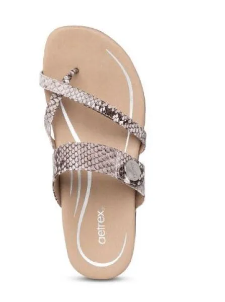 Aetrex Snake Izzy Adjustable Womens Sandals SE226