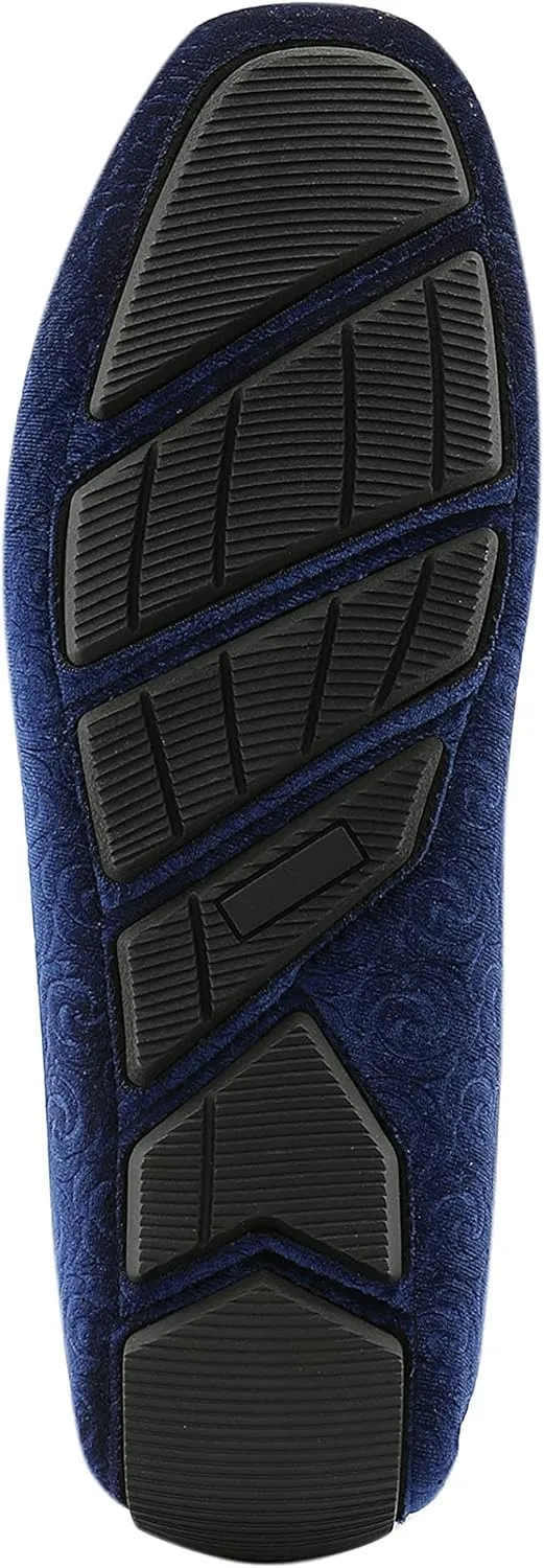 Amali The Original Men's Velvet Loafer Smoking Slippers in Paisley and Solid Designs Styles Roberto Piero
