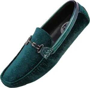 Amali The Original Men's Velvet Loafer Smoking Slippers in Paisley and Solid Designs Styles Roberto Piero