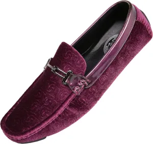 Amali The Original Men's Velvet Loafer Smoking Slippers in Paisley and Solid Designs Styles Roberto Piero