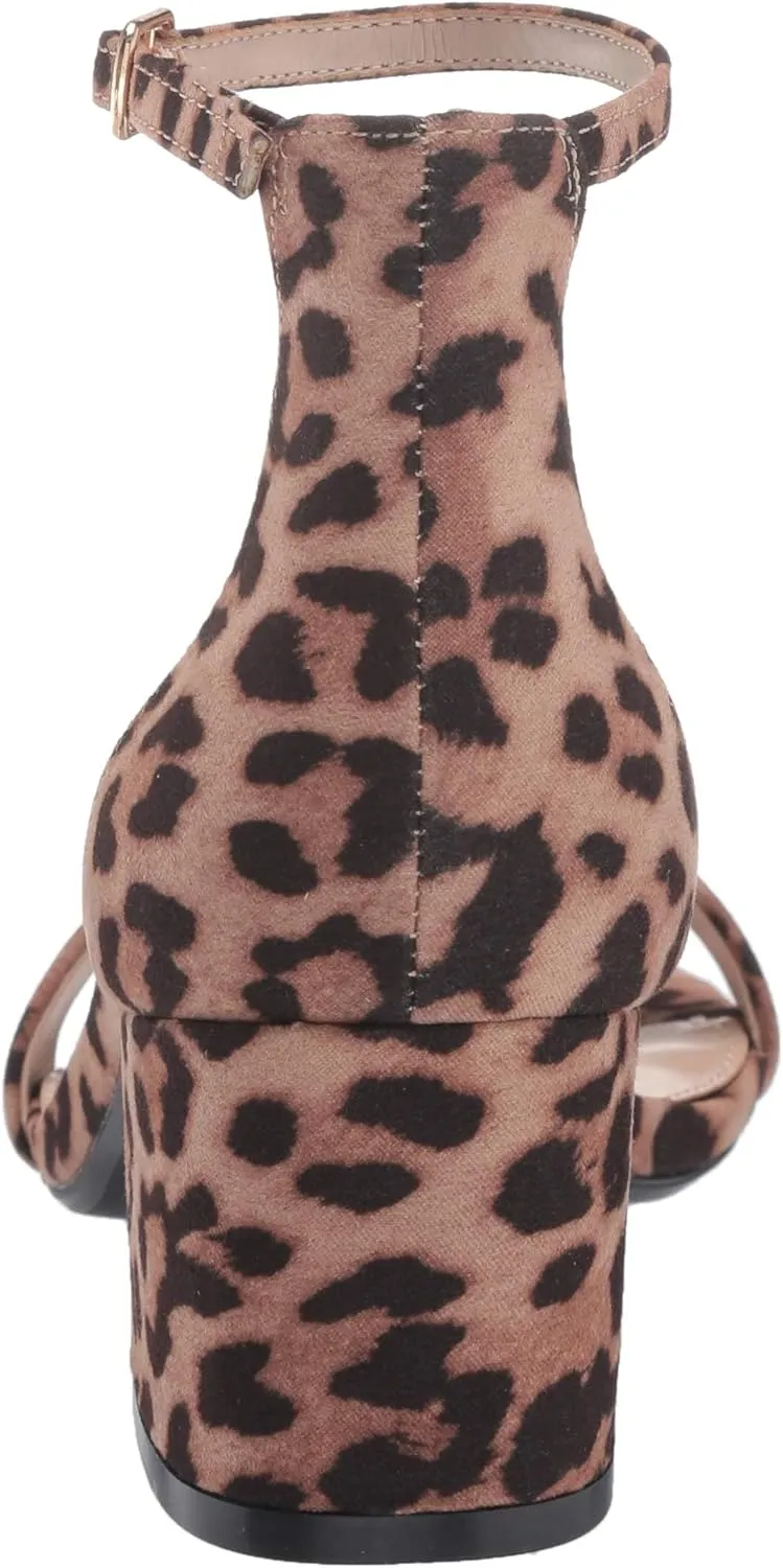 Amazon Essentials Women's Two Strap Heeled Sandal