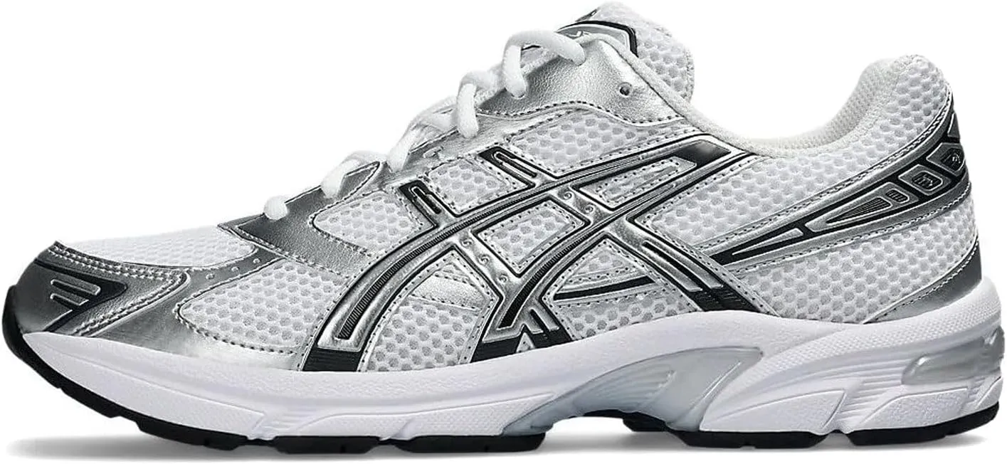 ASICS Gel-1130 White Black Pure Silver Men's Size 13