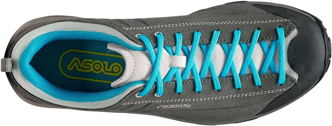 ASOLO Women's Space GV Durable Low-Height Outdoor Hiking Shoes w/Suede Upper, Waterproof & Breathable Lining, Rubber Outsole