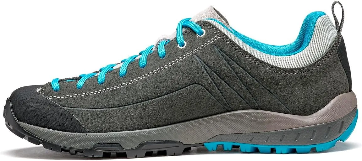 ASOLO Women's Space GV Durable Low-Height Outdoor Hiking Shoes w/Suede Upper, Waterproof & Breathable Lining, Rubber Outsole