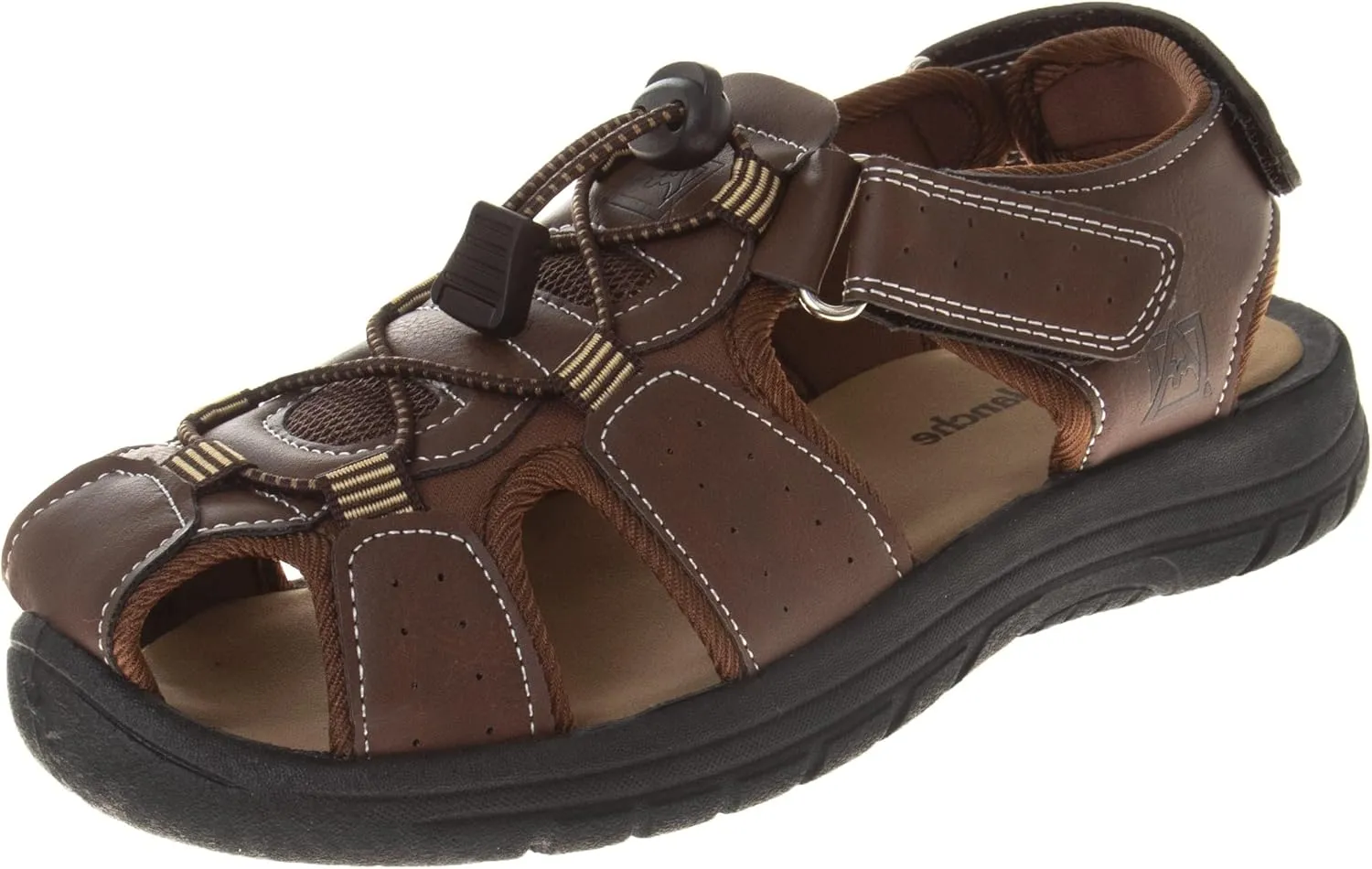 Avalanche Men's Closed Toe Strap Adjustable Summer Beach Waterproof Fisherman Sandal Watershoe