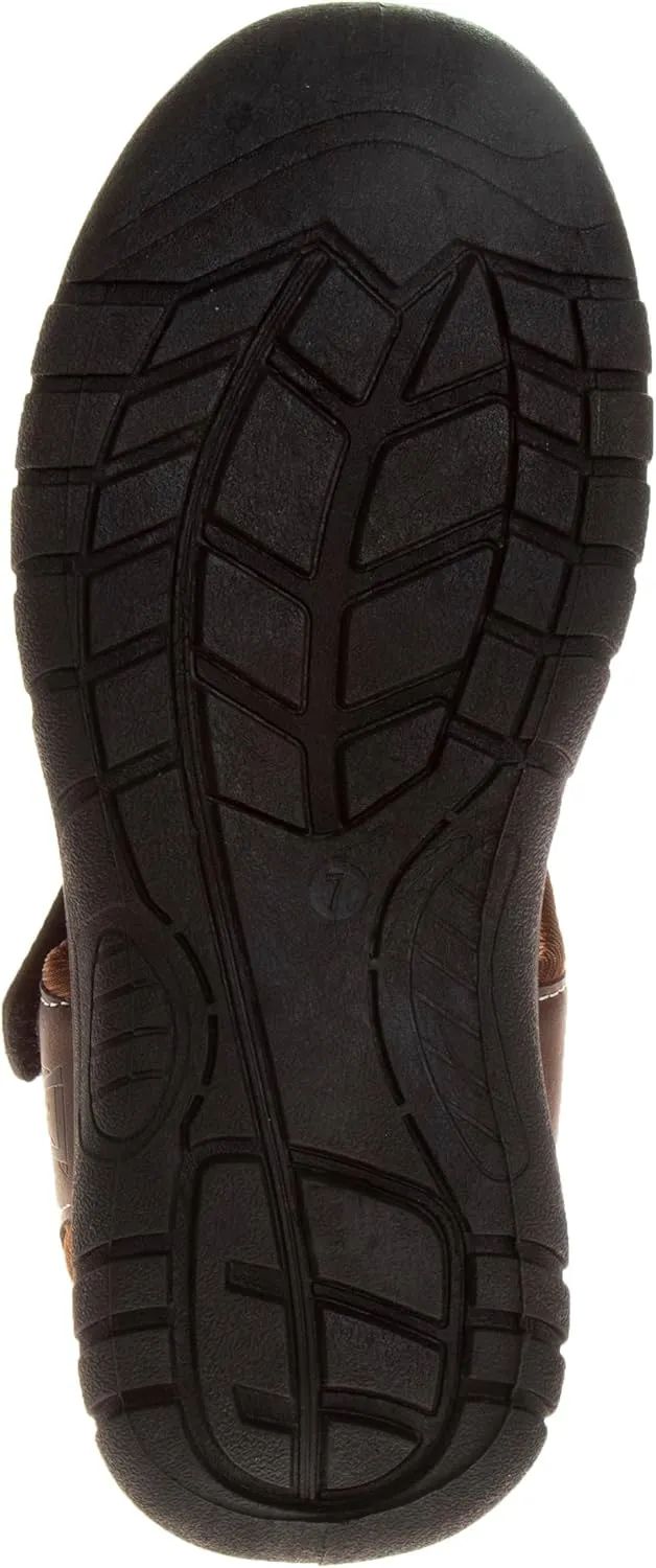 Avalanche Men's Closed Toe Strap Adjustable Summer Beach Waterproof Fisherman Sandal Watershoe