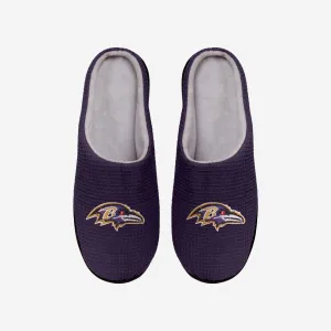 Baltimore Ravens Memory Foam Slide Slipper