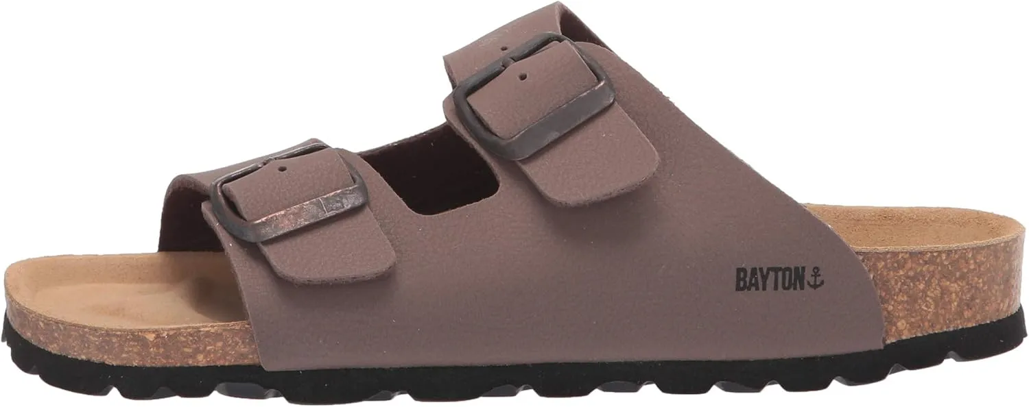 Bayton Unisex-Child 2 Strap Buckle Sandal