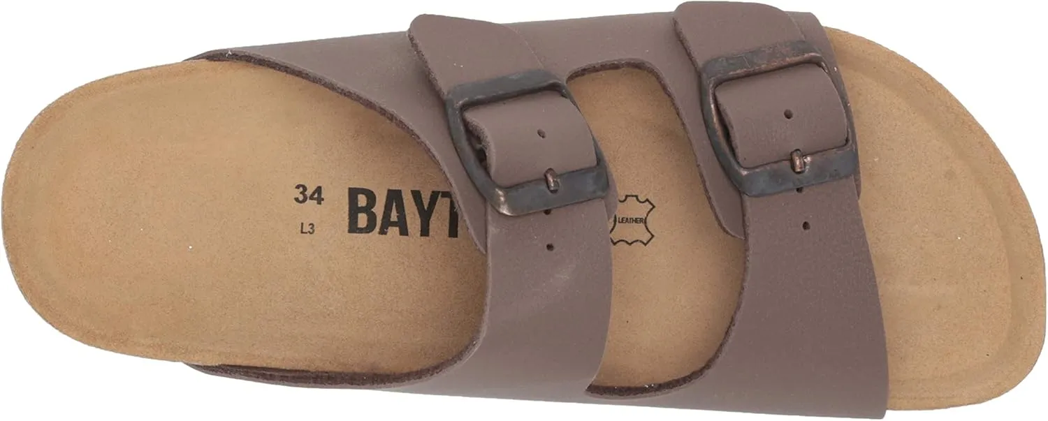 Bayton Unisex-Child 2 Strap Buckle Sandal