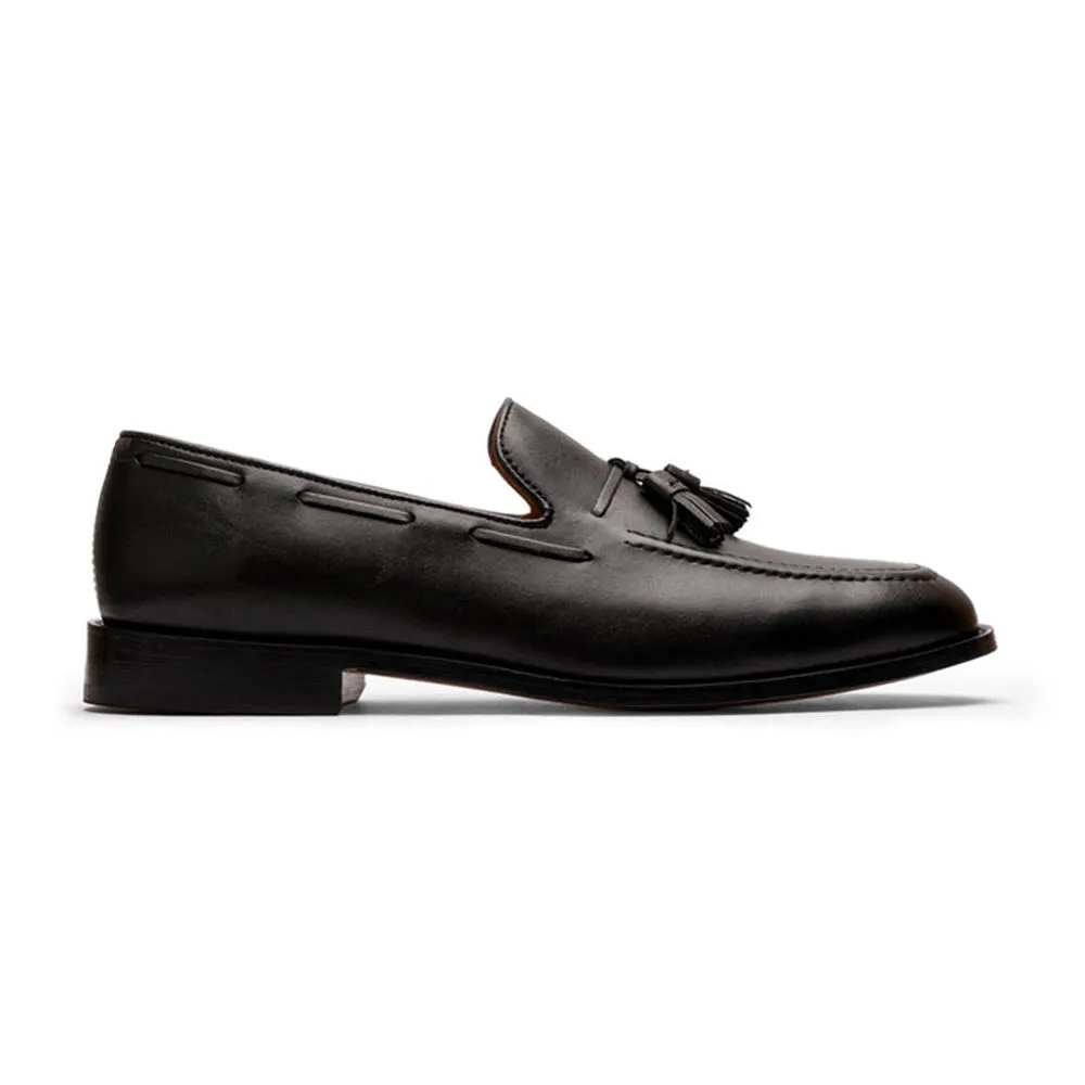 Black Classic Tassel Loafer