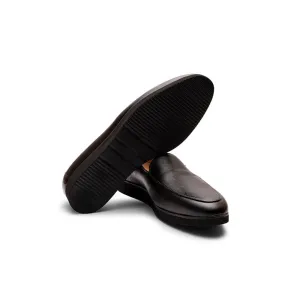 Black Milled Belgain Lightweight Loafer