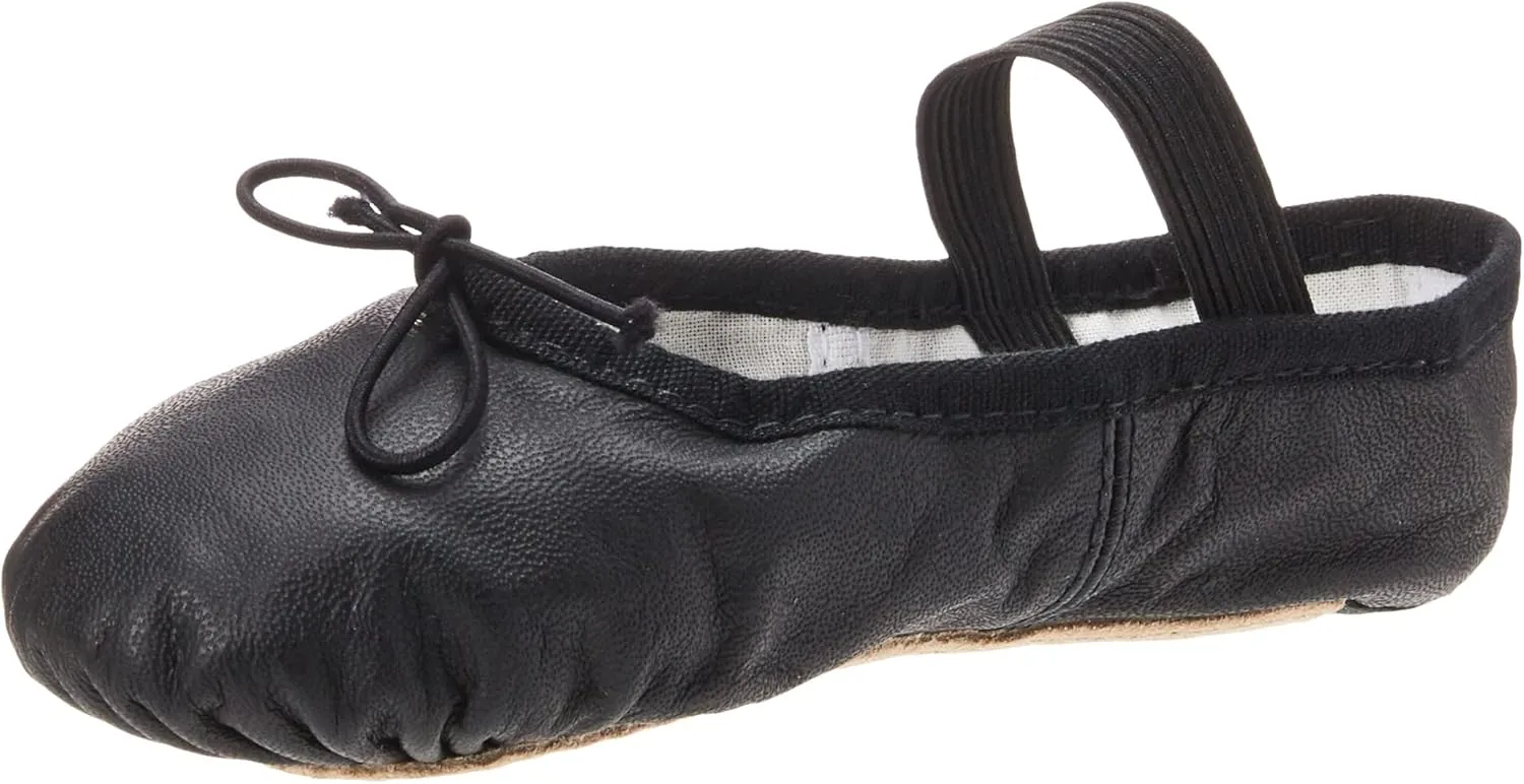 Bloch unisex-child Bloch Dance Girl's Dansoft Full Sole Leather Ballet Slipper/Shoe