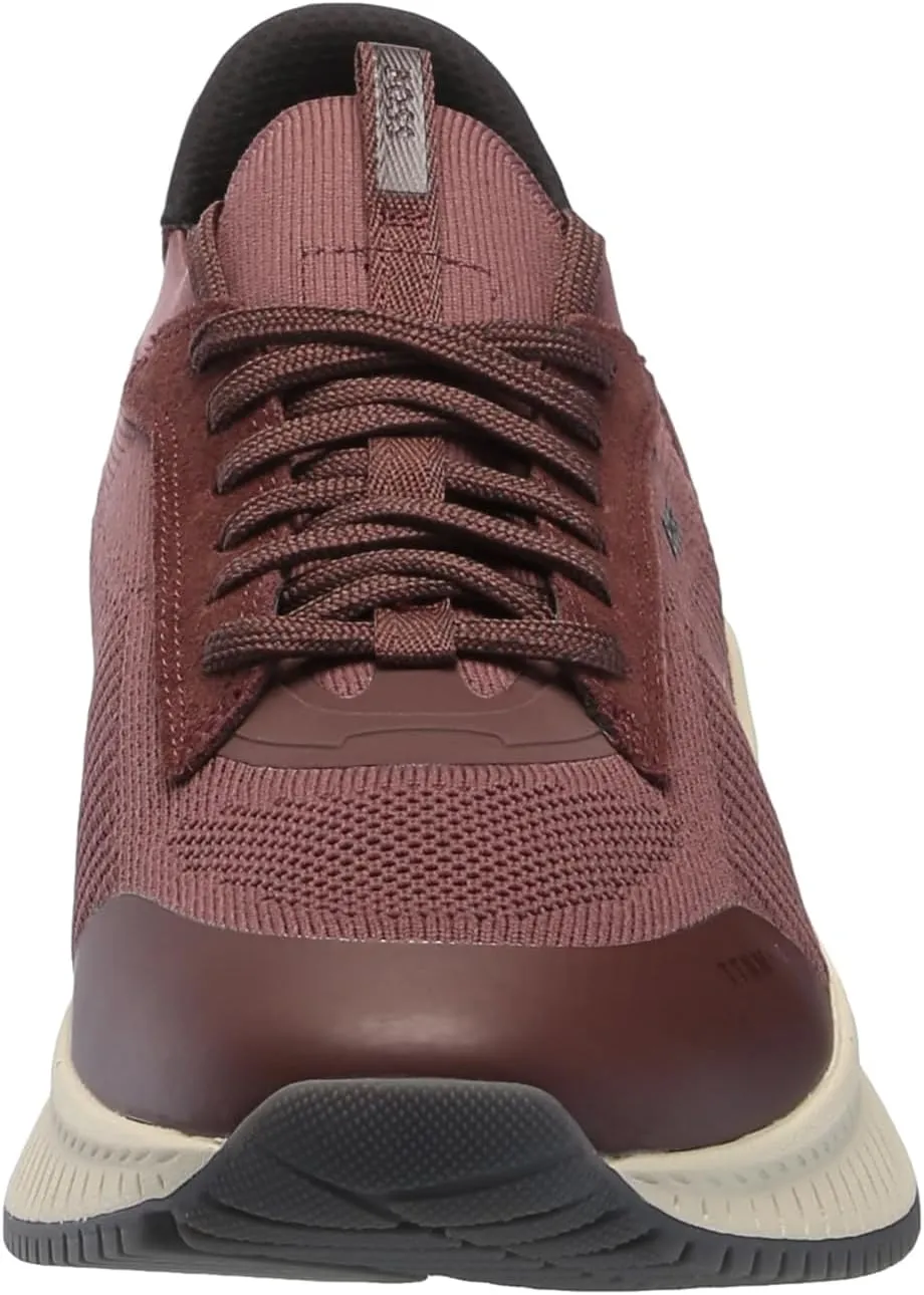 BOSS Men's Modern Knit Structure Running Sneaker