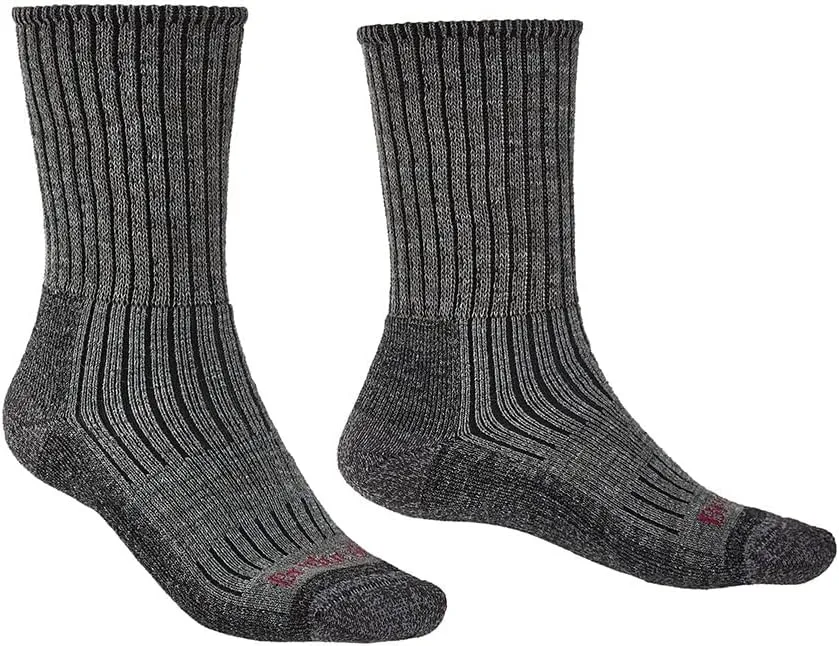 Bridgedale Men's Hike Midweight Boot Height-Merino Comfort Socks