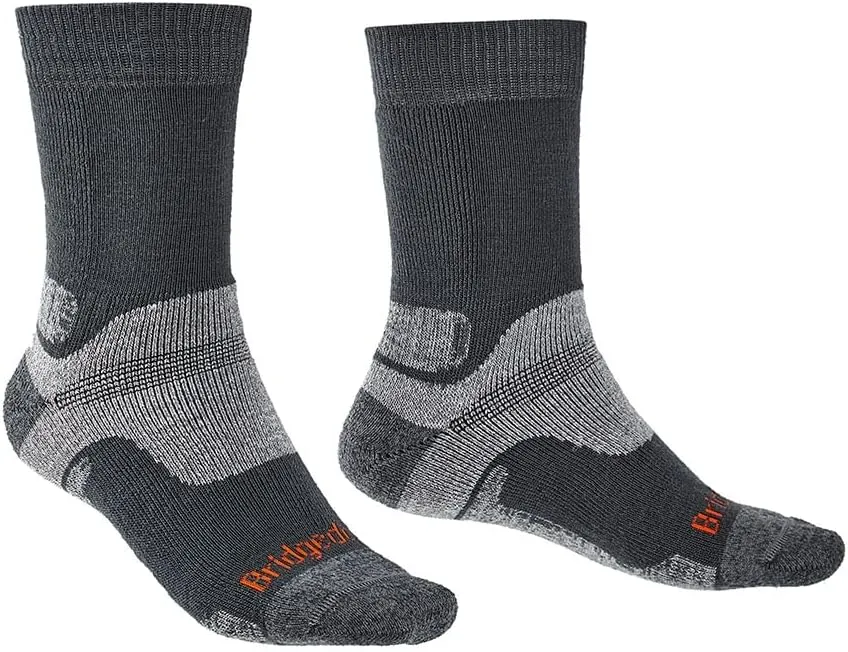 Bridgedale Men's Hike Midweight Boot Height-Merino Endurance Socks