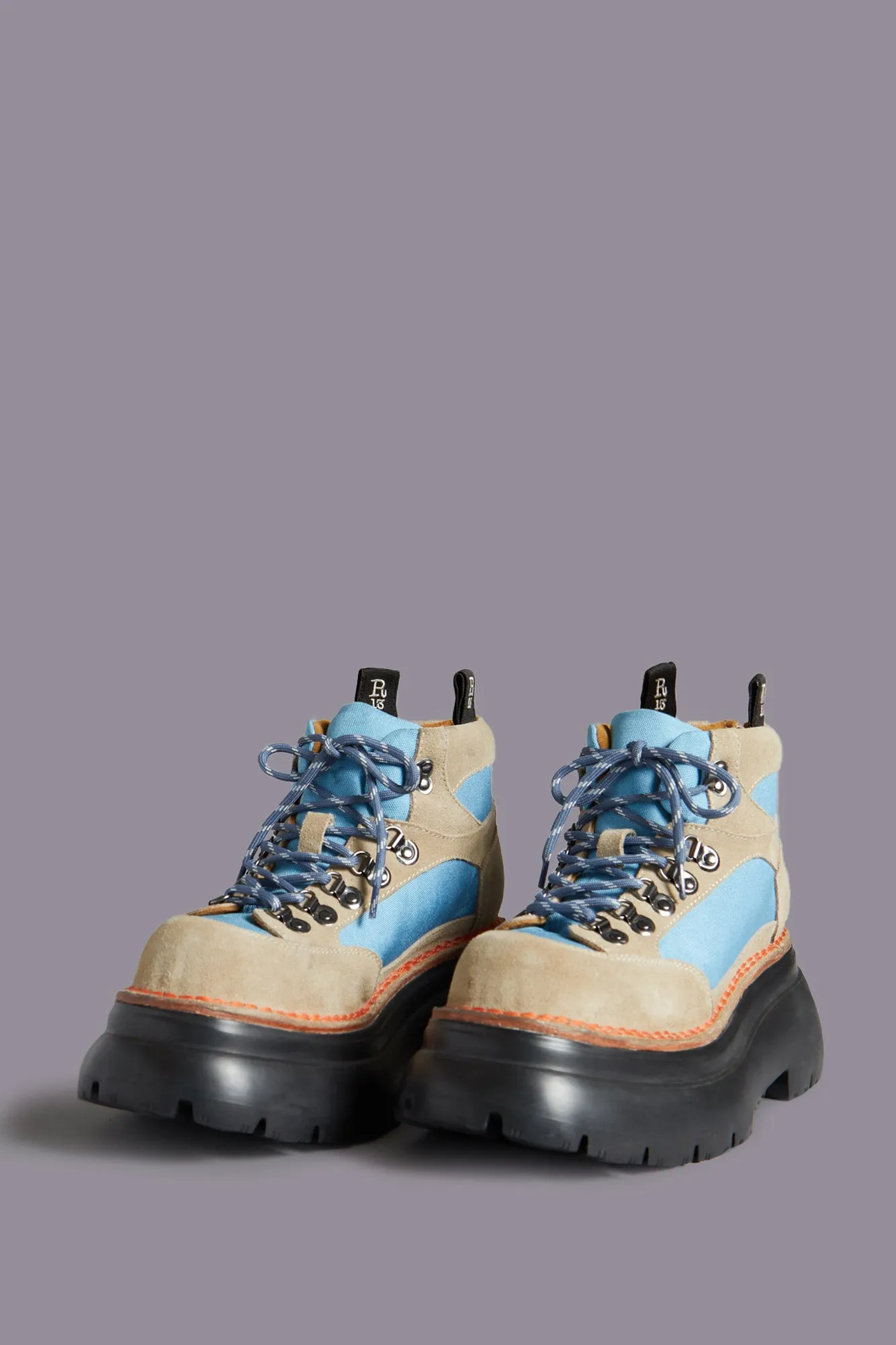 BULKY TRAILBLAZER - STONE AND BLUE