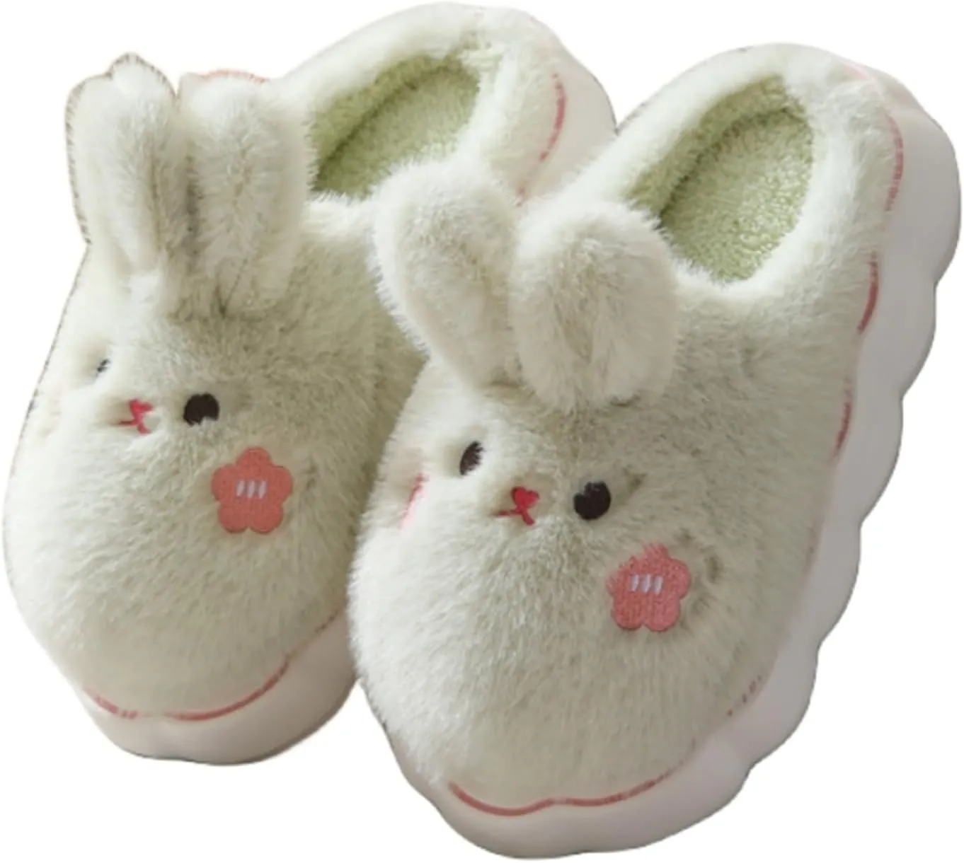 Bunny Cotton Slippers - Home Cartoon Slippers for Men & Women