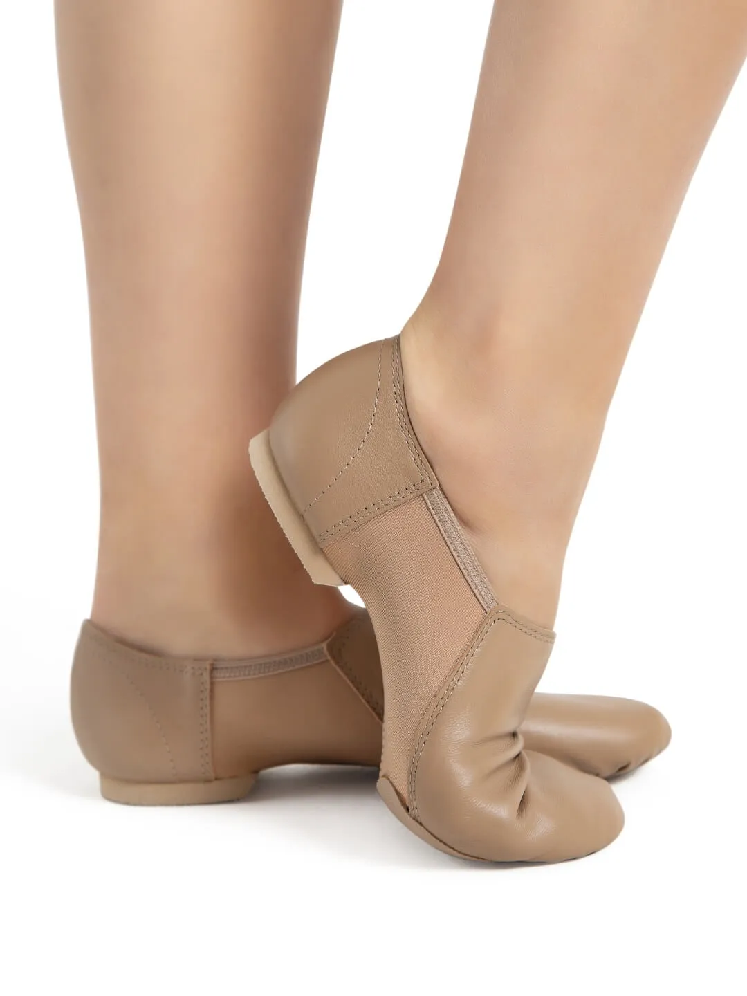 Capezio Childrens ‘Nova’ Jazz Shoes - Tan