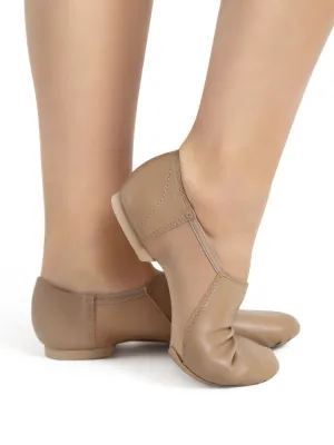 Capezio Childrens ‘Nova’ Jazz Shoes - Tan
