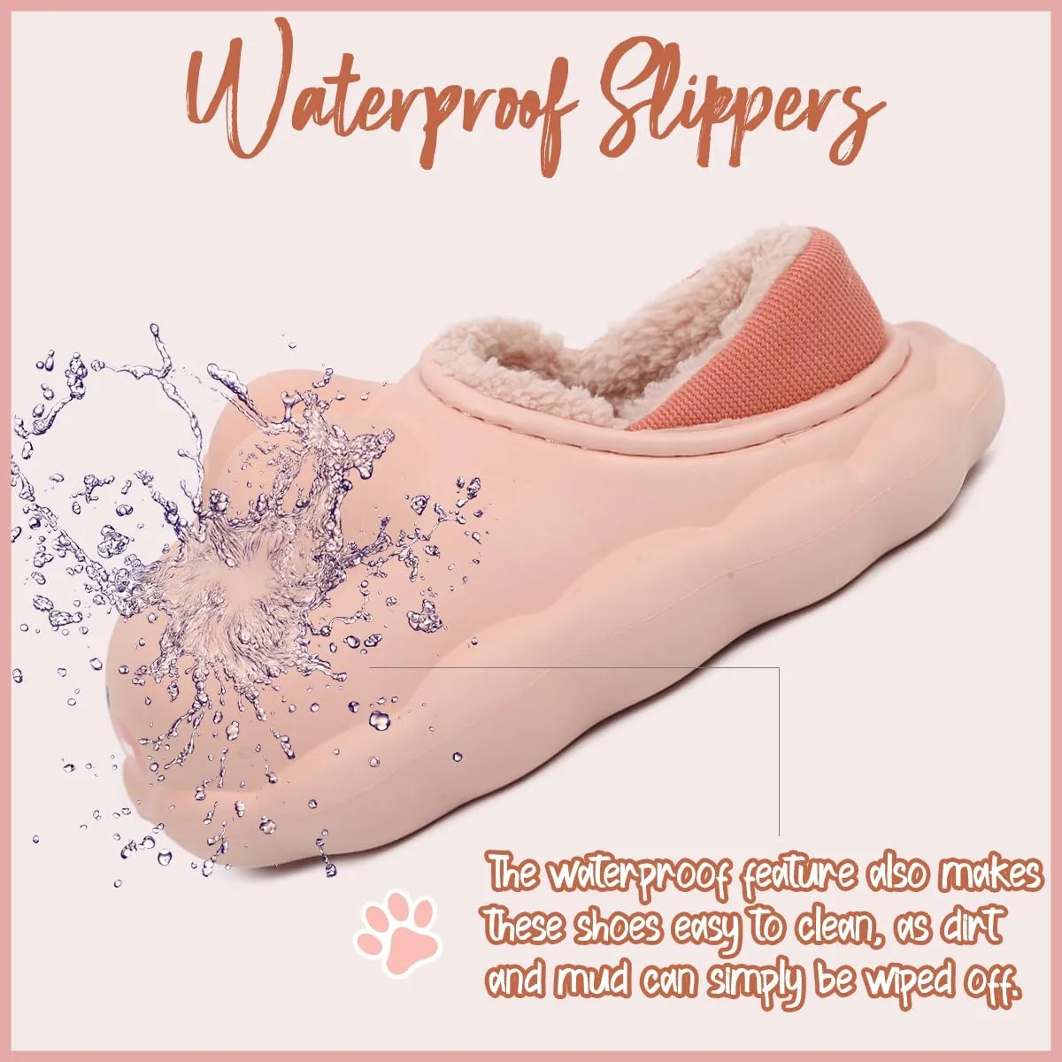 Caramella Bubble Women Cute Bunny Animal Slippers Memory Foam Cotton Rabbit House Shoes for Adults Indoor Outdoor