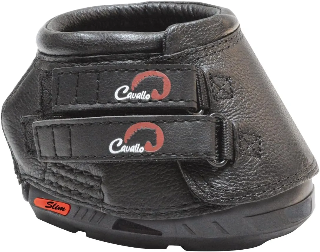Cavallo Horse & Rider Simple Slim Sole Hoof Boot, Size 4