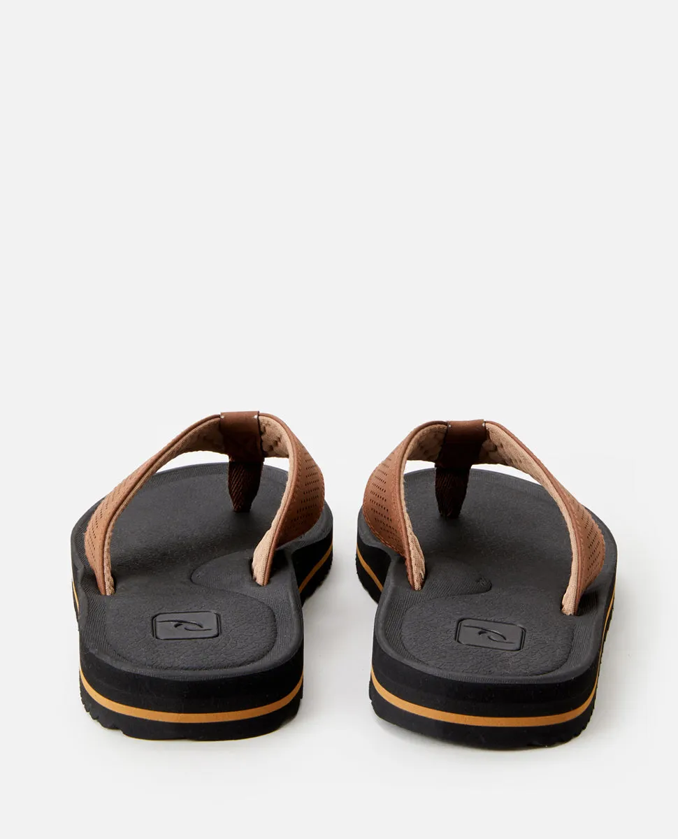 Chiba Sandals - Brown / Black