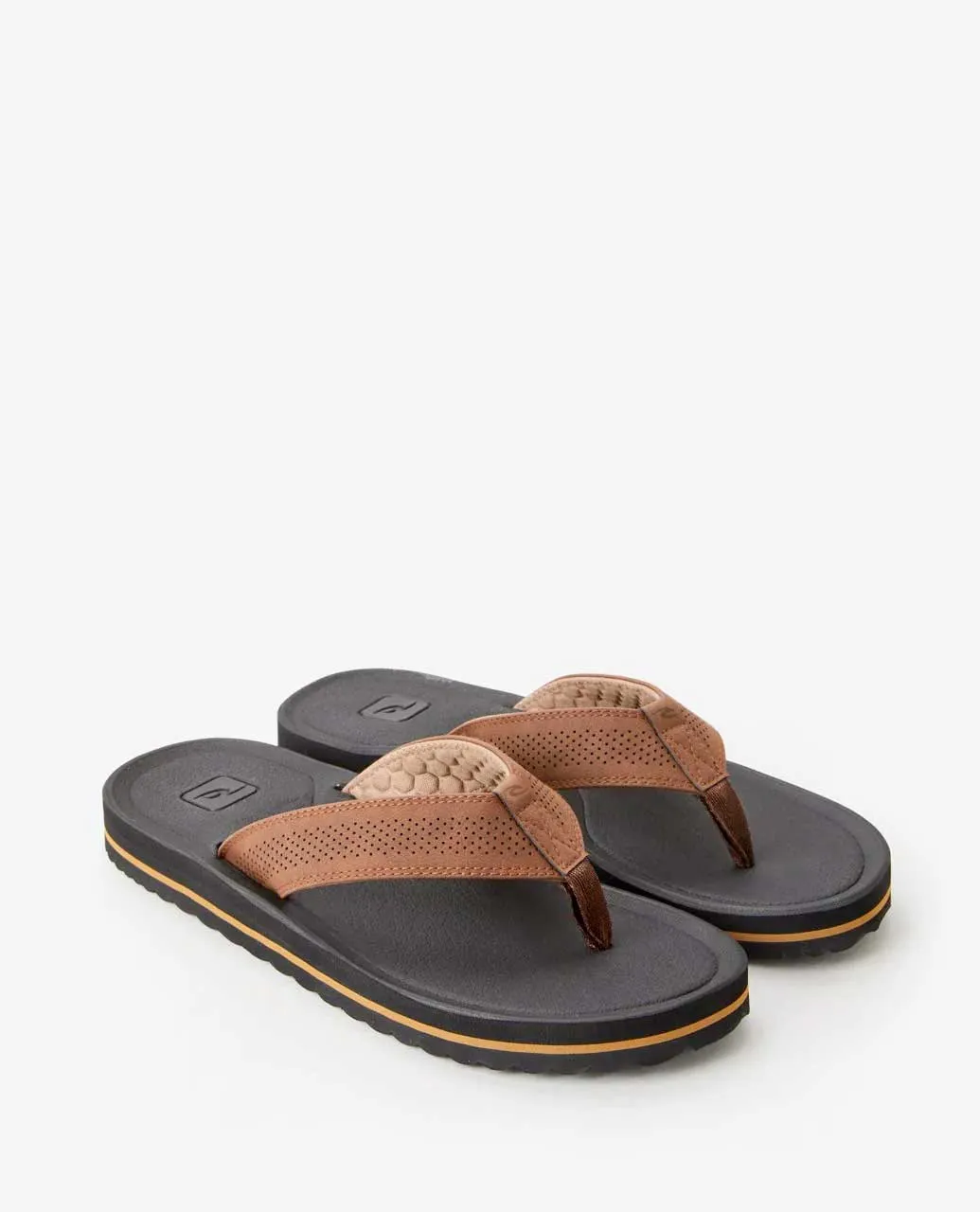 Chiba Sandals - Brown / Black