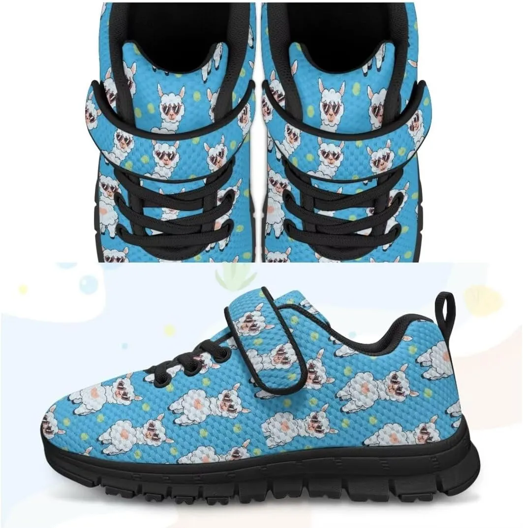 Children Sneakers Anti-Skid Sports Shoes Toddler One Strap Hook and Loop Sneakers for Camping Jogging