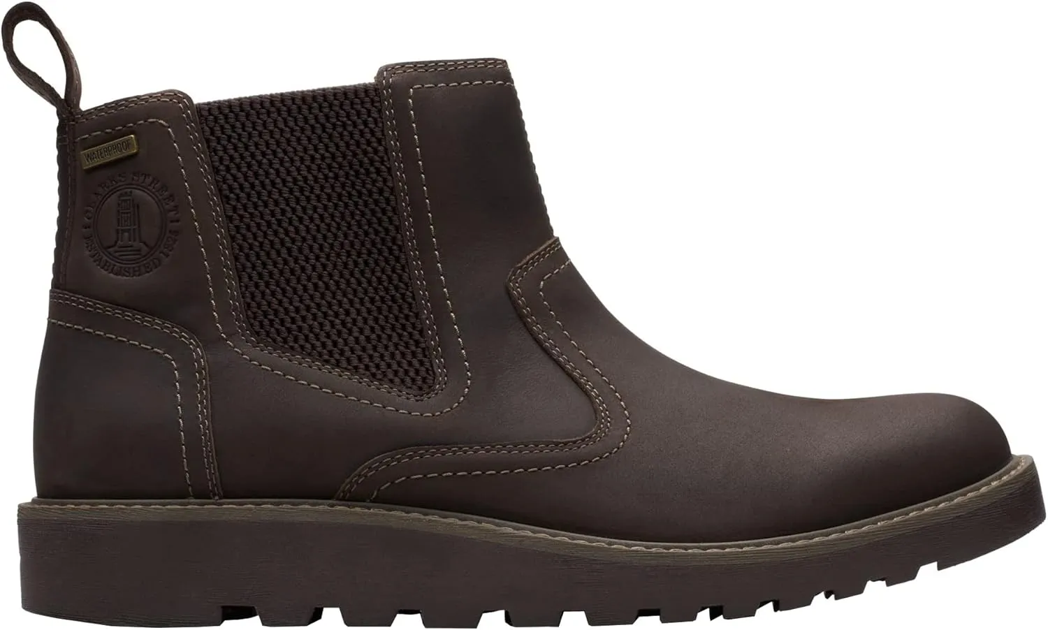 Clarks Men's Hinsdale Up WP Hiking Boot, Brown, Size 9.5