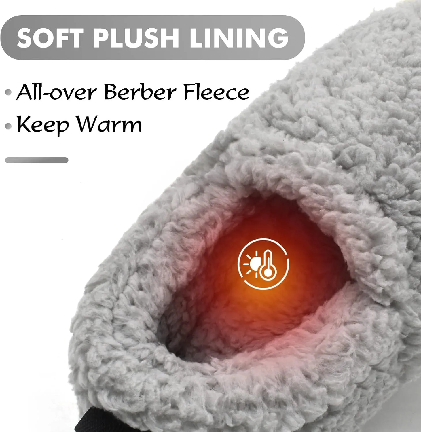 COFACE Womens Slippers Fuzzy Fluff Memory Foam Soft Plush Sherpa Fleece Lined House Slipper For Women Cozy Cushion Ladies Lightweight Warm Cloud Indoor Outdoor