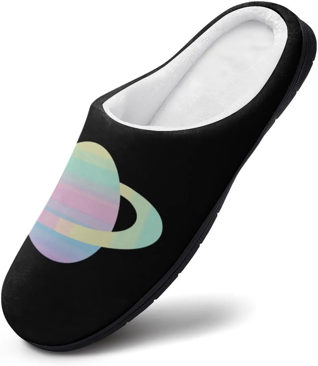 Colourful Earth Women's House Slippers Warm Anti-Slip Cotton Slippers Home Shoes Indoor Outdoor