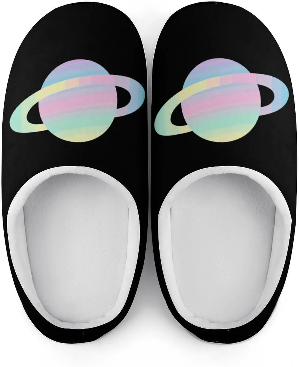 Colourful Earth Women's House Slippers Warm Anti-Slip Cotton Slippers Home Shoes Indoor Outdoor