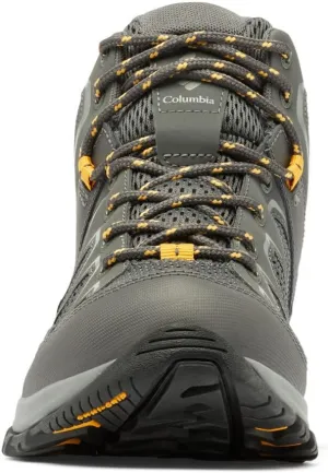 Columbia Mens Granite Trail Mid Waterproof, Dark Grey/Raw Honey, 9 Wide