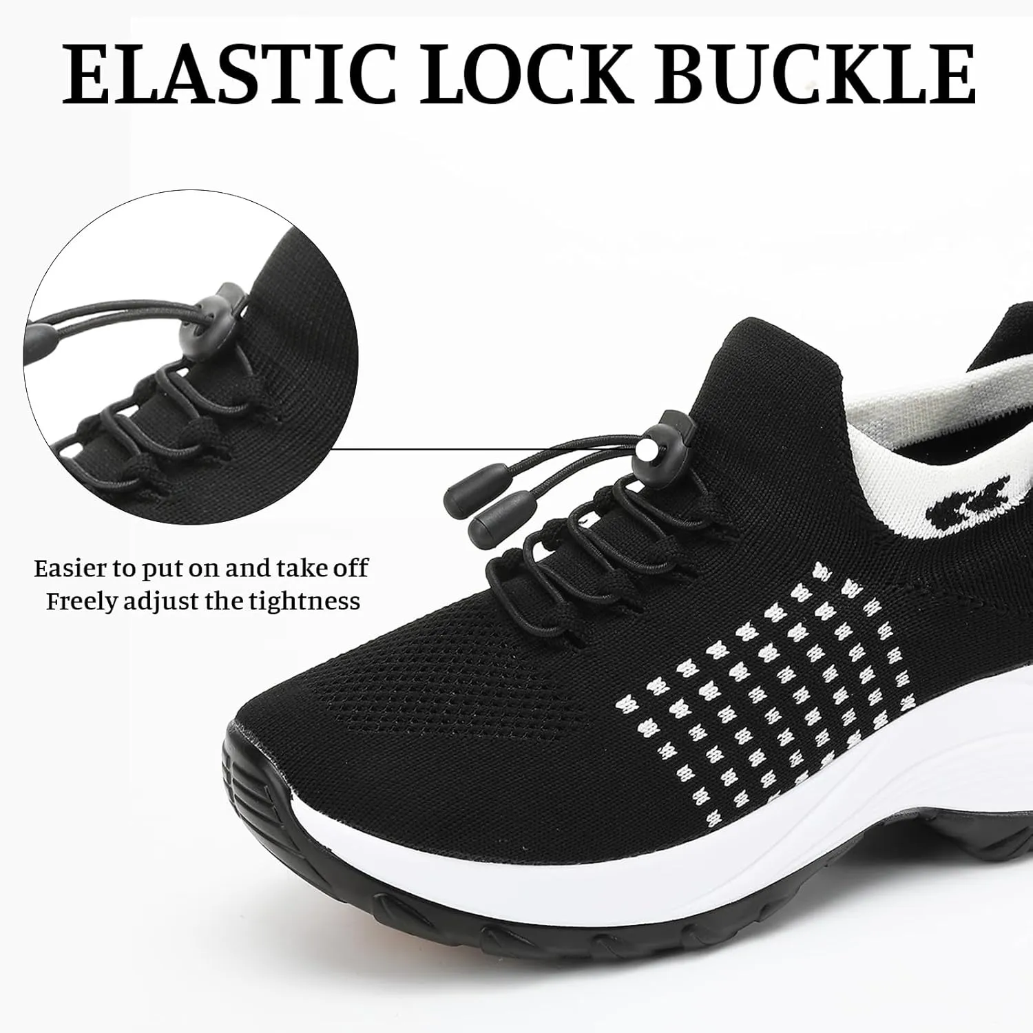 Comfort Wear Orthowear Shoes for Women Plantar Fasciitis Ortho Stretch Cushion Shoes for Women, Comfortable Orthopedic Walking Sneakers Nurse Shoe Mesh Breathable Diabetic Shoe