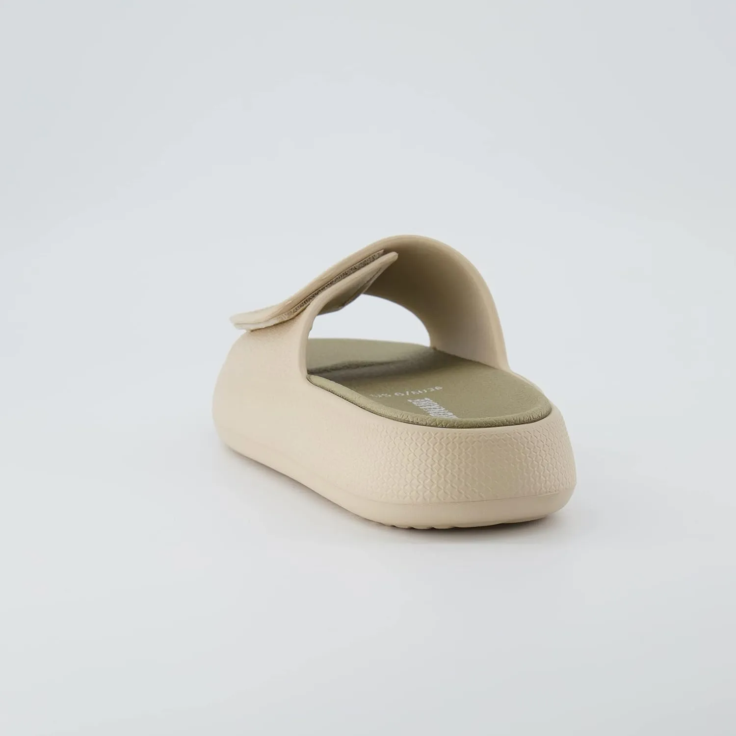 CUSHIONAIRE Women's Biggie recovery slide sandal with  Comfort and adjustable strap