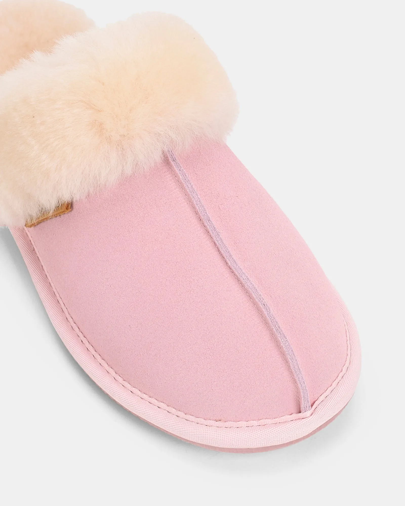 Cushy Pink Suede