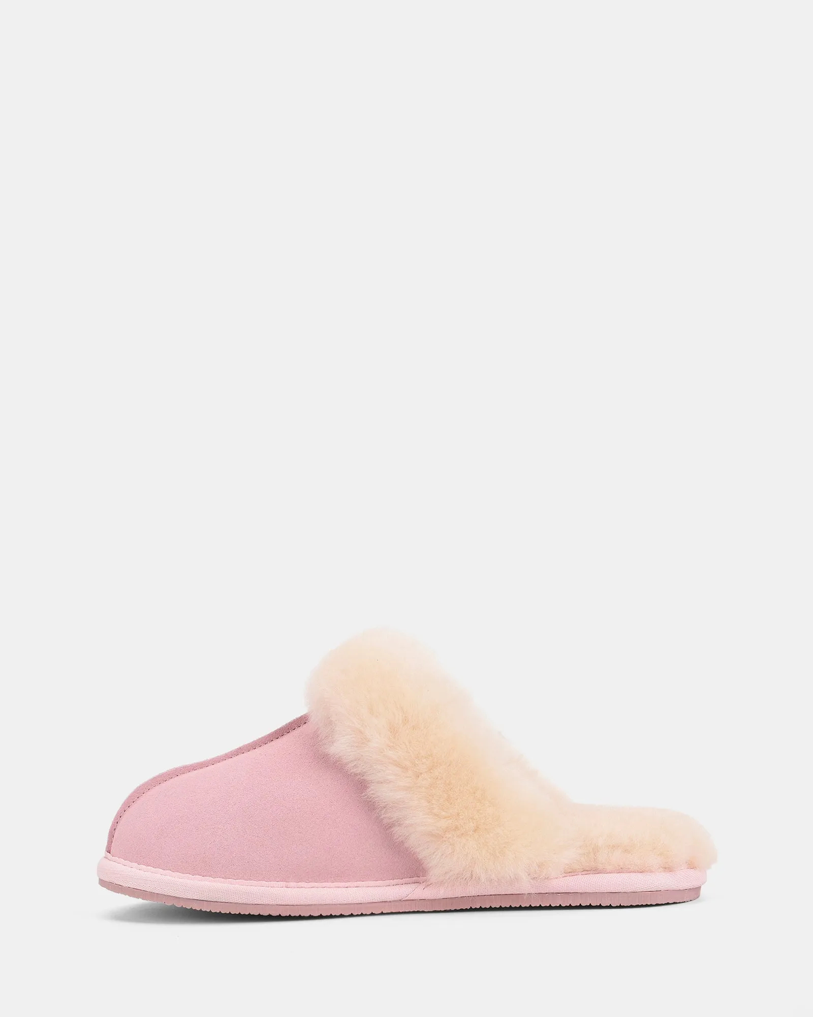 Cushy Pink Suede