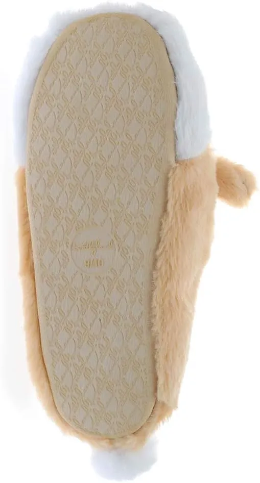 Cute Animal Unicorn Slippers | Rainbow Moose Elf Plush Home Slides | Fluffy Girls Gift Shoes