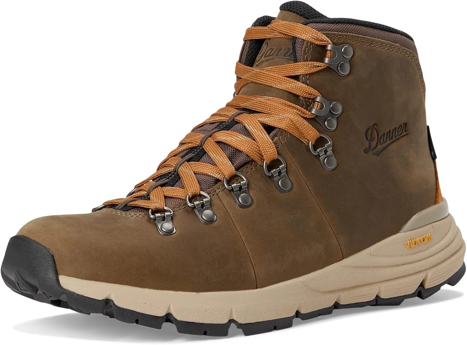 Danner Mountain 600 Leaf GTX Waterproof Hiking Boots for Women Made with Full-Grain Leather, with Breathable Gore-Tex Barrier and Traction Outsole