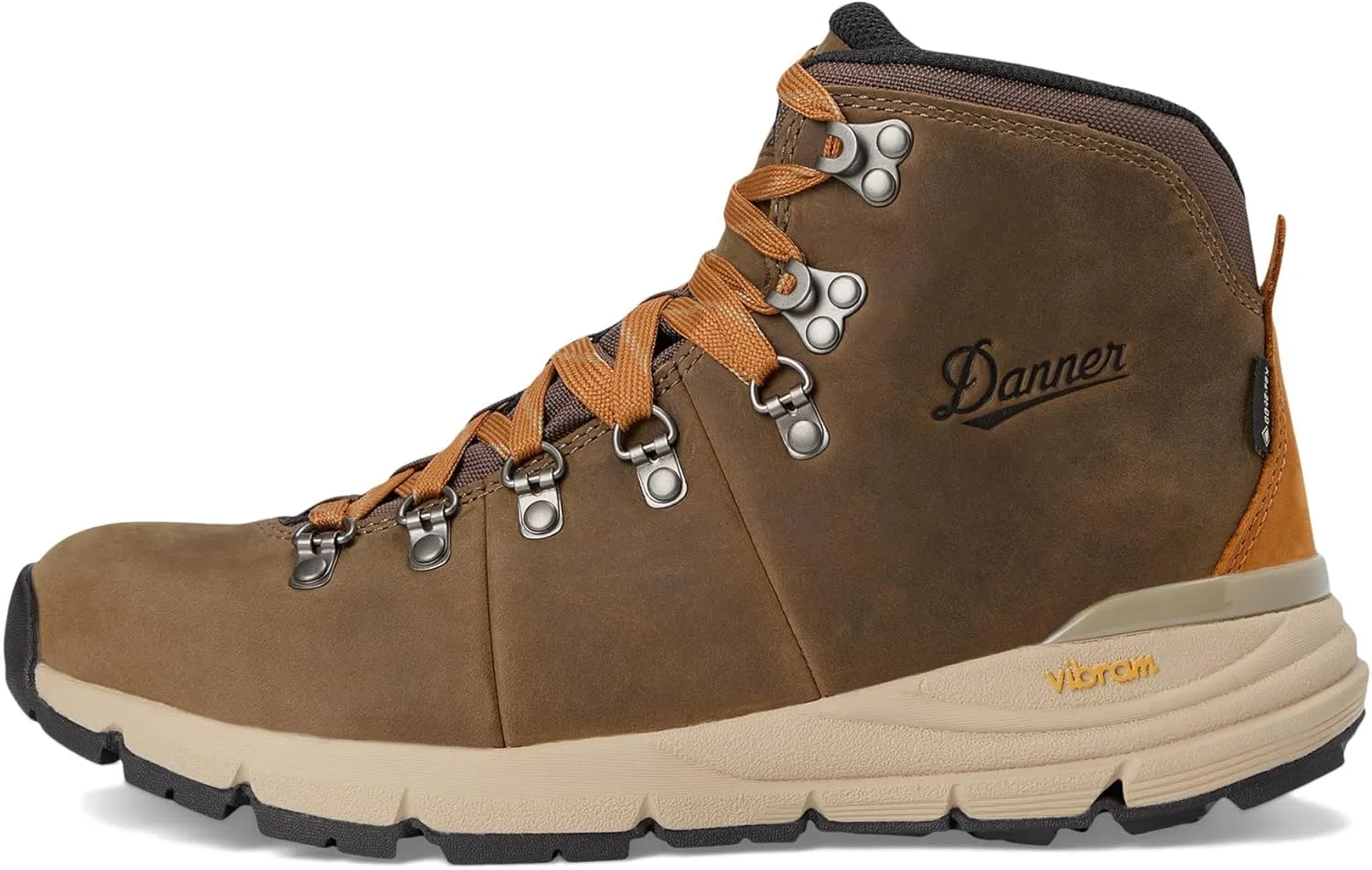 Danner Mountain 600 Leaf GTX Waterproof Hiking Boots for Women Made with Full-Grain Leather, with Breathable Gore-Tex Barrier and Traction Outsole
