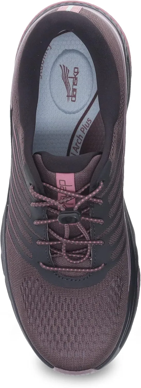 Dansko Penni Walking Sneakers for Women - Comfortable, Breathable Walking Shoes with Arch Support - Stain Resistant Sneakers with Lightewight Rubber Outsole - Great for Healthcare Workers