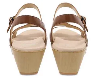 Dansko Tan Karmen Burnished Calf Ladies Sandals KARMEN-TAN