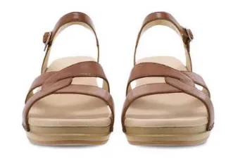 Dansko Tan Karmen Burnished Calf Ladies Sandals KARMEN-TAN