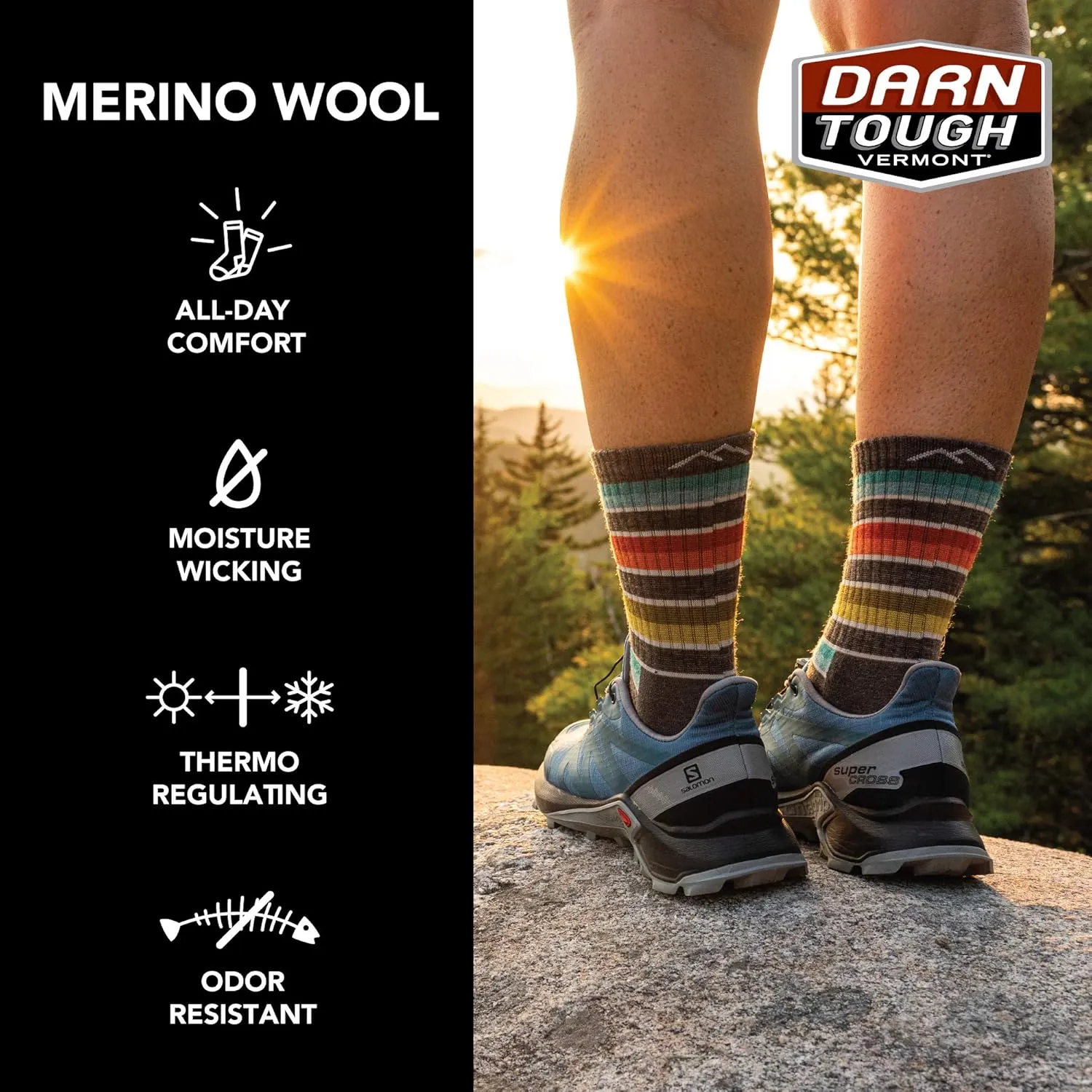 Darn Tough (1983) Womens Scout Boot Midweight Sock with Cushion