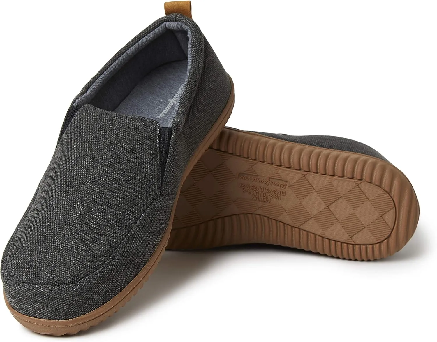 Dearfoams Men's Alpine Zurich Closed Back Slipper