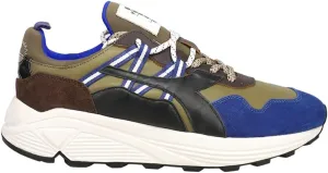 Diadora Mens Rave Leather Pop Lace Up Sneakers Shoes Casual - Green